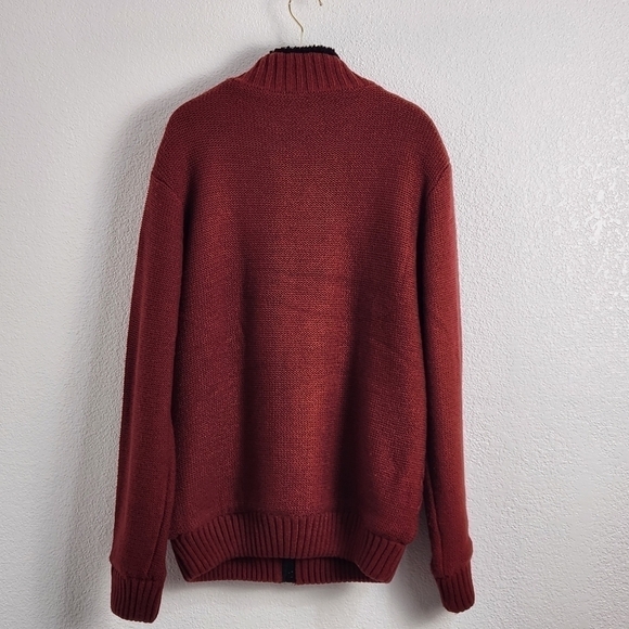 AMERICAN Stitch Hooded Thick Sweater Jacket Size: M - Picture 9 of 16